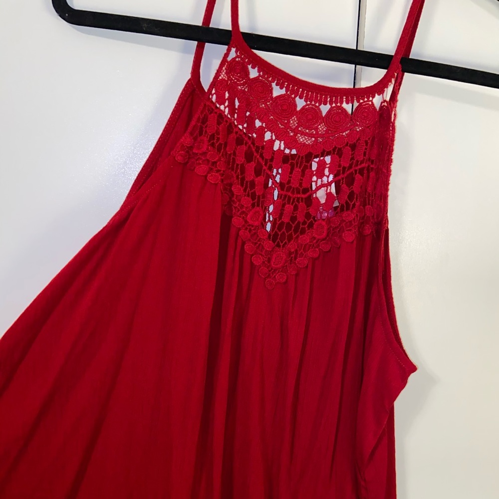 Plus Size Red Top